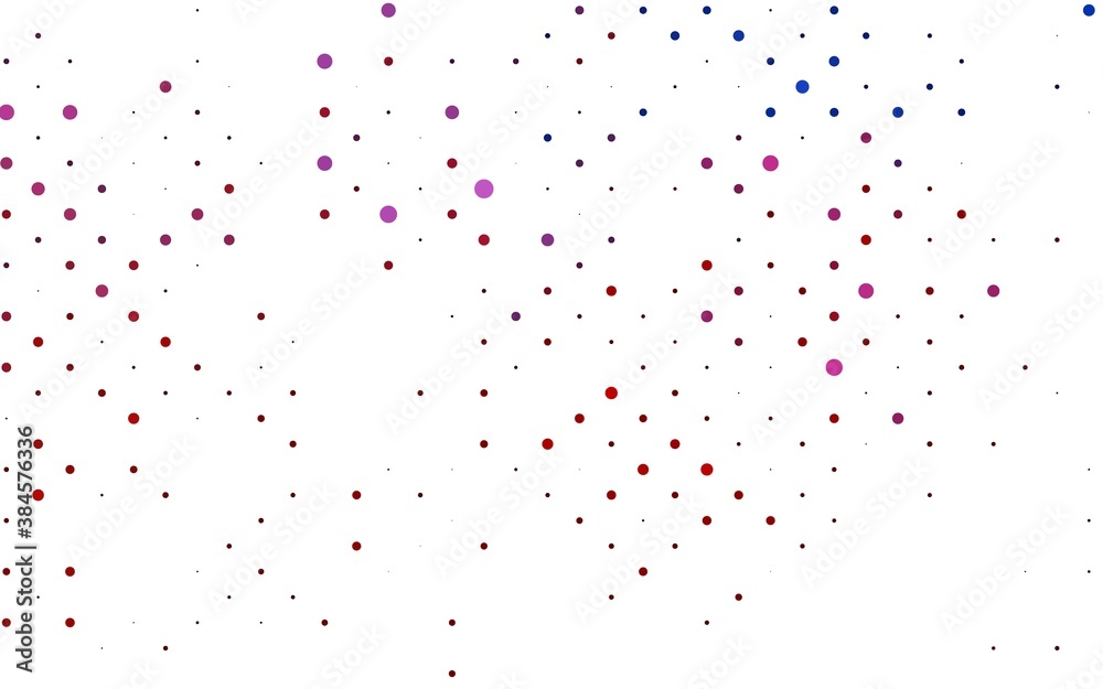 Light Blue, Red vector pattern with spheres. Light Blue, Red vector pattern with spheres.