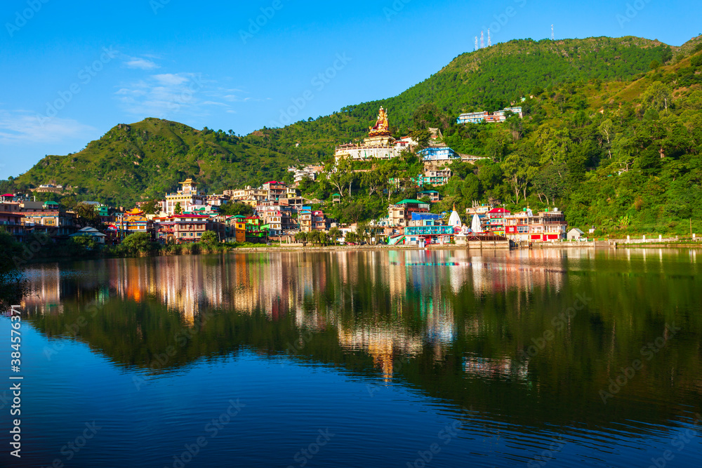 Rewalsar buddhist town near Mandi, India