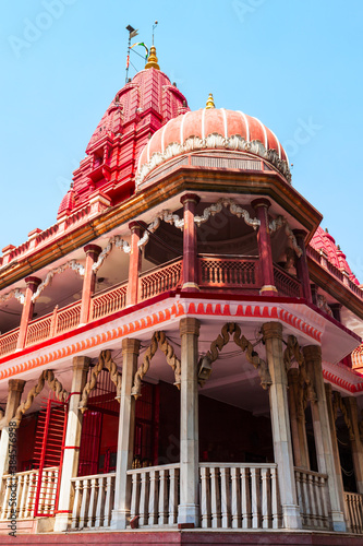 Shri Digambar Jain Lal Mandir is the oldest Jain temple in New Delhi city in India photo