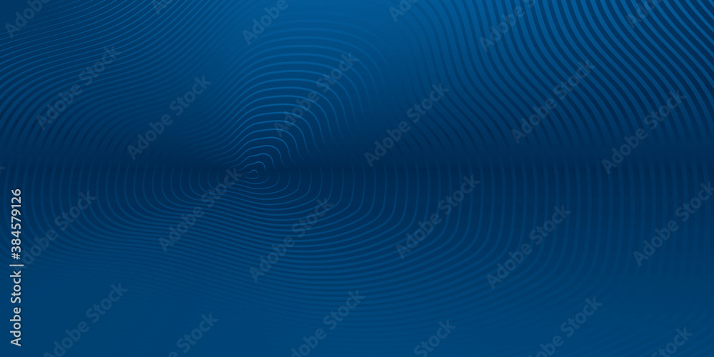Abstract template blue geometric curve wave diagonal presentation background with dark blue line. Modern business style.