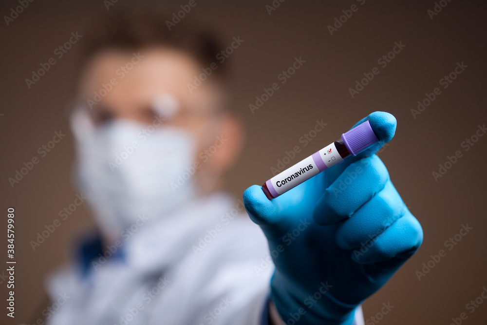 Young doctor against new Coronavirus 2019-nCoV Young doctor against new Coronavirus 2019-nCoV