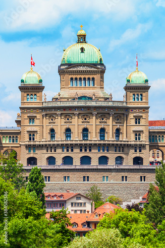 Bundeshaus Federal Palace in Bern