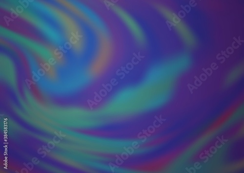 Light BLUE vector modern bokeh pattern. © Dmitry