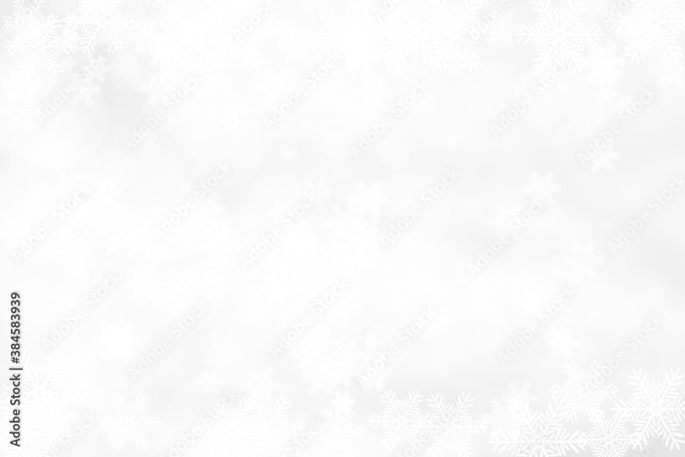 Winter bokeh lights effect background Winter bokeh lights effect background