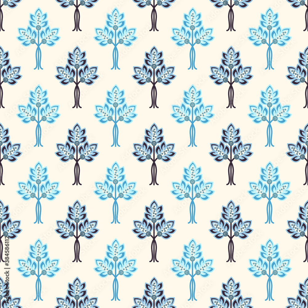 Seamless floral vector pattern. Wallpaper, fabric, packaging Seamless floral vector pattern. Wallpaper, fabric, packaging