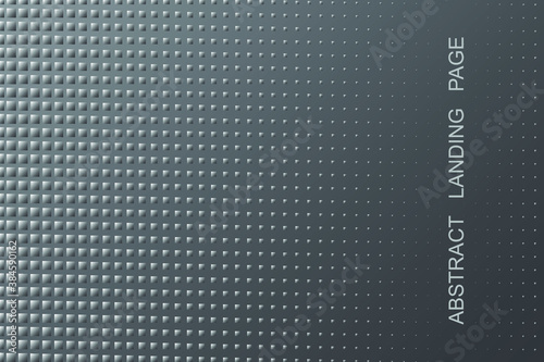 
Lattice curves vector template, geometric graphic design. Abstract monochrome background with periodically repeating dots. Curves grid texture for cover, banner layout.