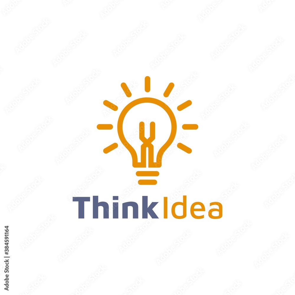 Lightbulb logo template. Lightbulb icon. Abstract lightbulb logo. Business logo template. Vector illustration Lightbulb logo template. Lightbulb icon. Abstract lightbulb logo. Business logo template. Vector illustration
