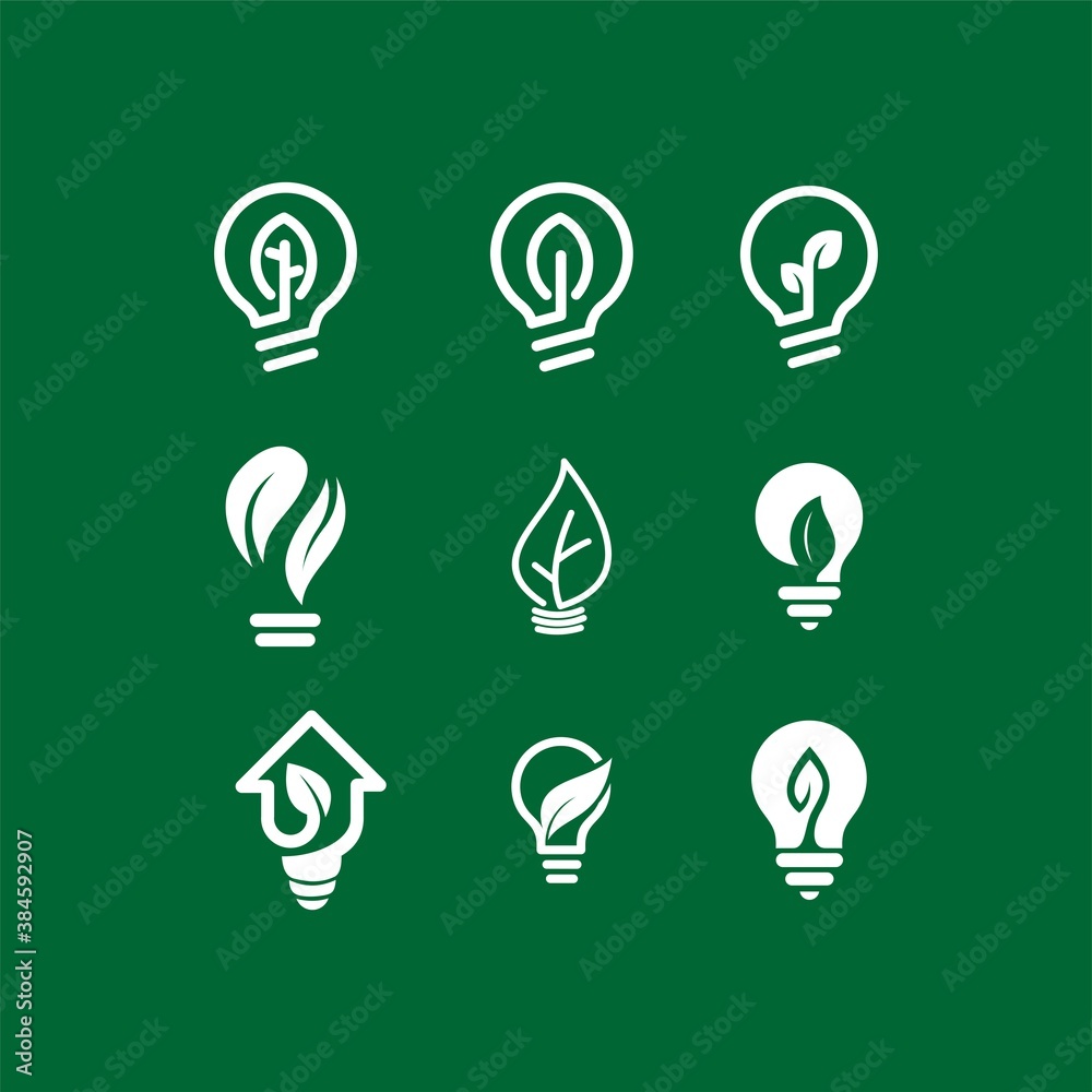 Lightbulb logo template. Lightbulb icon. Abstract lightbulb logo. Business logo template. Vector illustration Lightbulb logo template. Lightbulb icon. Abstract lightbulb logo. Business logo template. Vector illustration