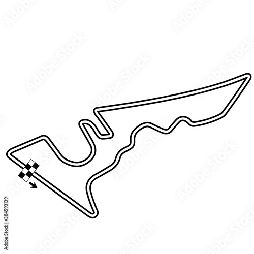 Austin, Race, Map, RaceTrack, Track, Vector
