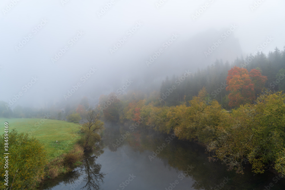 Oberes Donautal im Herbst Oberes Donautal im Herbst