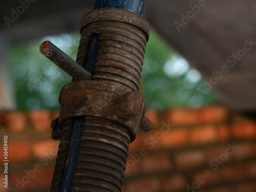 old rusty pipe