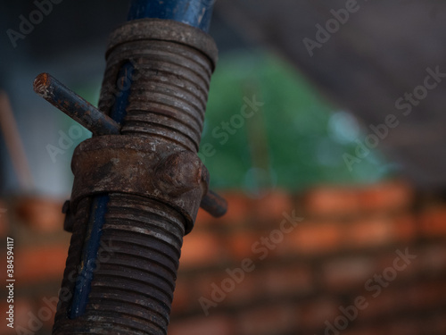 Fototapeta Naklejka Na Ścianę i Meble -  old rusty pipe