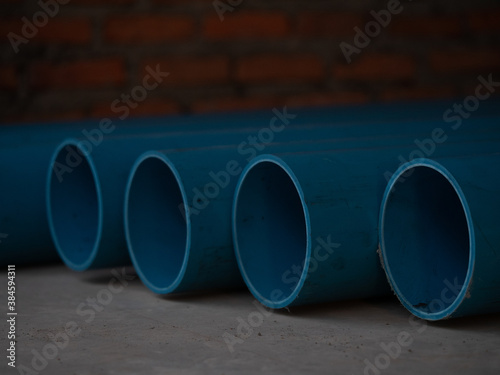 stack of pipes