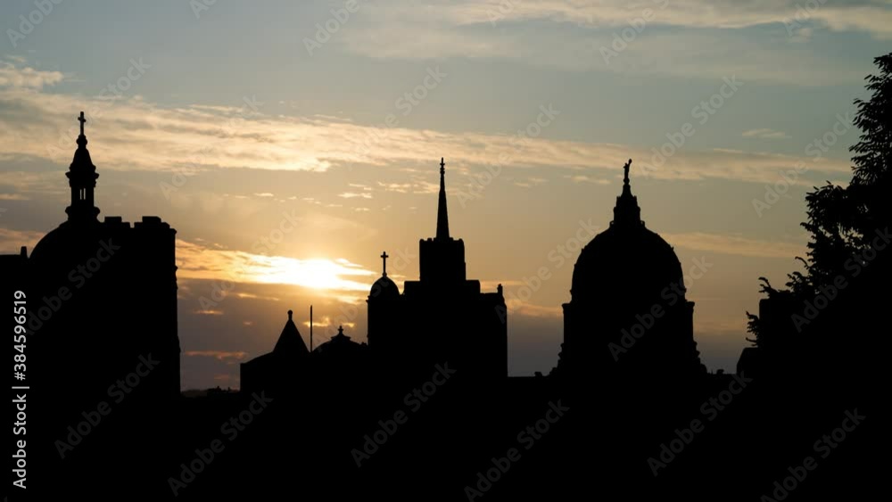Harrisburg: Capital of Pennsylvania USA, Time Lapse at Sunrise with Colorful Clouds and City Skyline Harrisburg: Capital of Pennsylvania USA, Time Lapse at Sunrise with Colorful Clouds and City Skyline