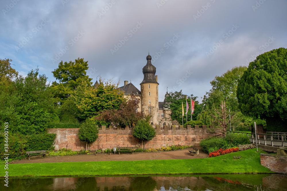 die Burg Gemen im Westlichen Münsterland