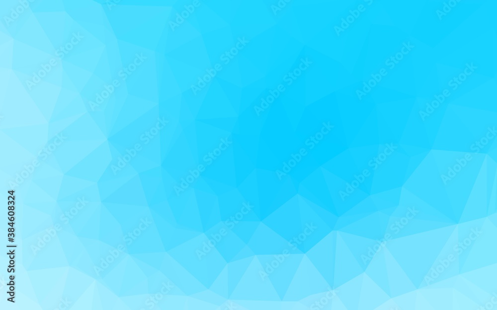 Light BLUE vector abstract mosaic backdrop. Light BLUE vector abstract mosaic backdrop.
