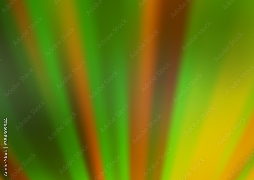 Obraz premium Light Green, Yellow vector abstract bright background.