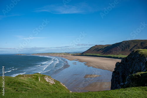 Rhossili Bay, The Gower, Wales photo