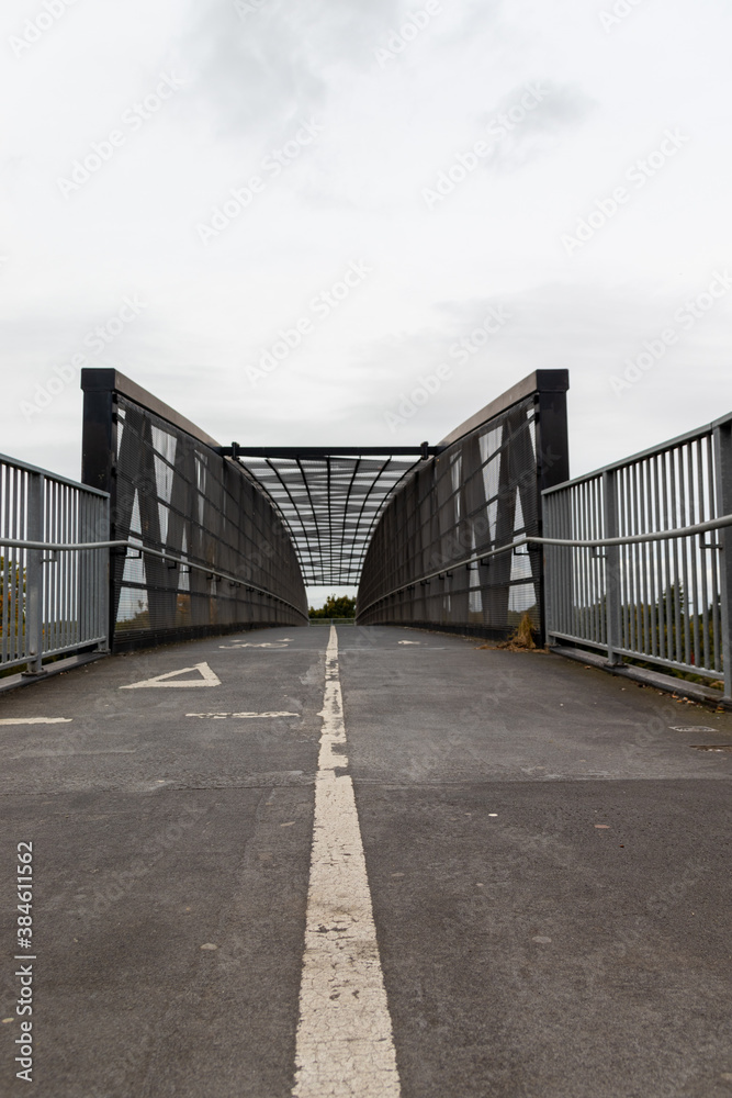 Pedestrian bridge in Dublin