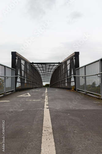 Pedestrian bridge in Dublin