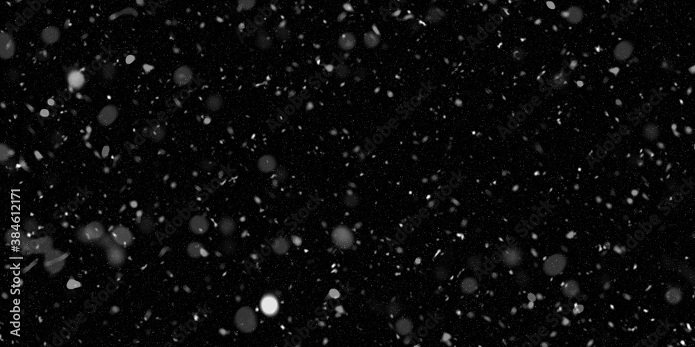 Snow Falling Stock Image In Black Background Snow Falling Stock Image In Black Background