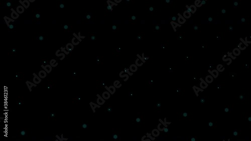 Circle Shapes Animation Background with nice motion and blur 