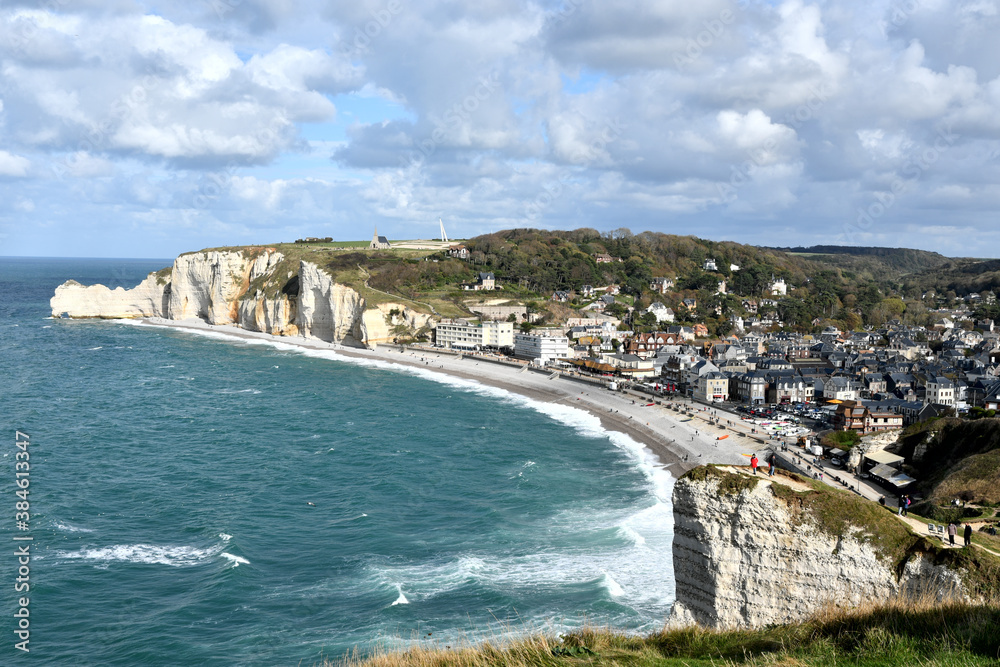 Vue d'Etretat