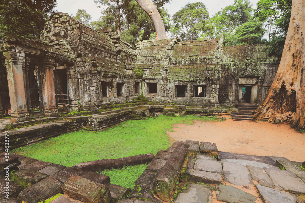 Angkor Wat temple in Cambodia. Ancient temple complex Angkor Wat Angkor Wat temple in Cambodia. Ancient temple complex Angkor Wat