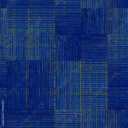 Fancy fabric linen, juta blended with wool washed coat surface jacquard  texture digital printing pattern design. Yarns for sports style/ Vector fabric seamless pattern. Abstract natural textured 