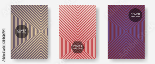 Geometric design templates for banners, covers.