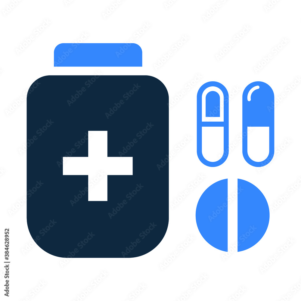 Drugs, medicine, pills icon. Vector graphics Drugs, medicine, pills icon. Vector graphics
