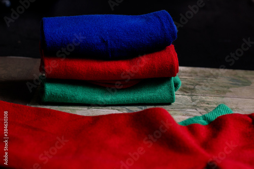 colored cotton warm socks
