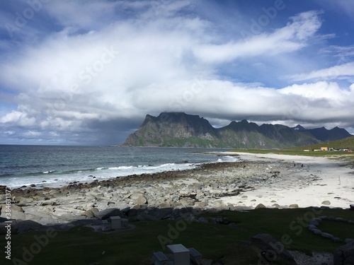 Uttakleiv Beach Lofoten Norway Hike