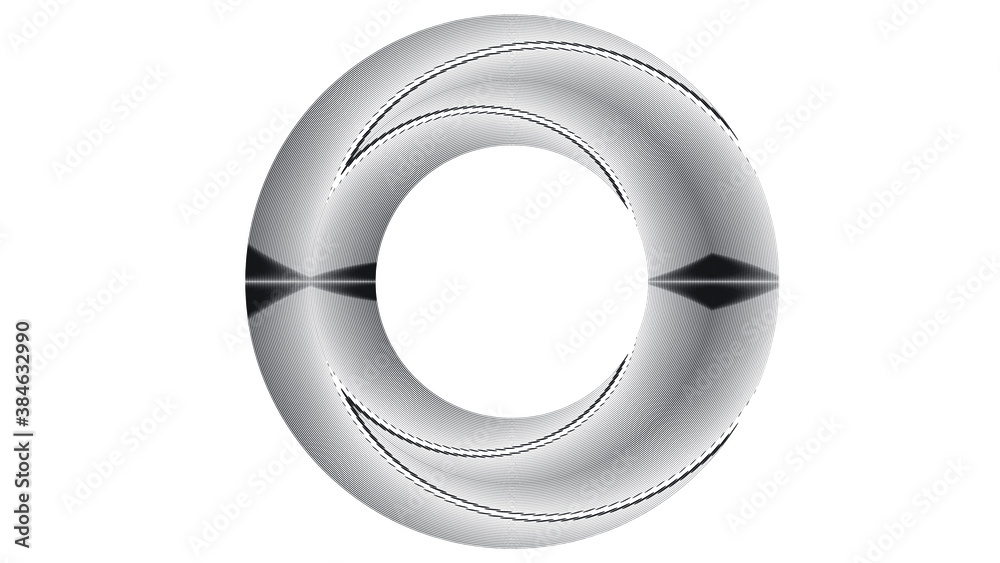 Lines in Circle Form . Spiral Vector Illustration .Technology round Logo . Design element . Abstract Geometric shape . Lines in Circle Form . Spiral Vector Illustration .Technology round Logo . Design element . Abstract Geometric shape .