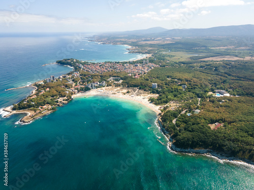 Amazing Aerial view of town of Kiten, Bulgaria