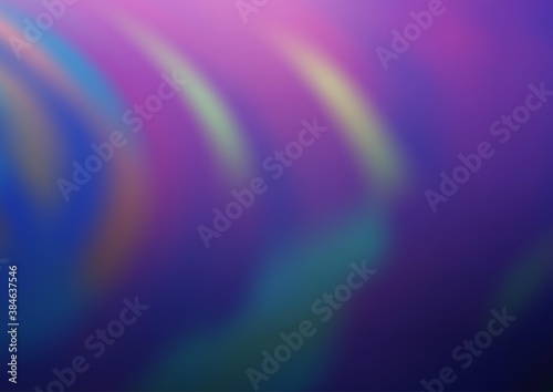 Light Purple vector blurred bright template.