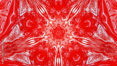 Abstract kaleidoscope background. Beautiful multicolor kaleidoscope texture. Unique kaleidoscope design.