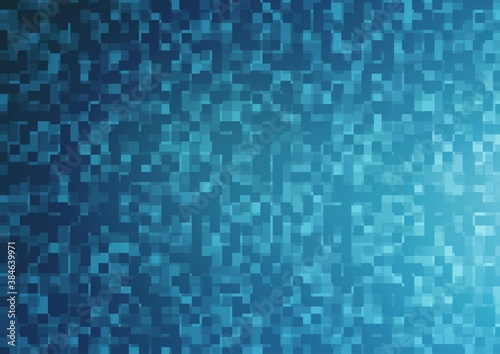 Fototapeta Naklejka Na Ścianę i Meble -  Light BLUE vector background with rectangles.