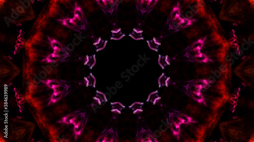 Abstract kaleidoscope background. Beautiful multicolor kaleidoscope texture. Unique kaleidoscope design.