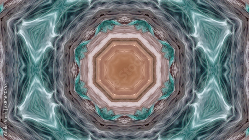 Abstract kaleidoscope background. Beautiful multicolor kaleidoscope texture. Unique kaleidoscope design.