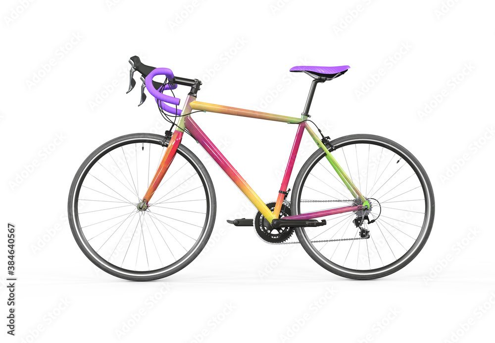 Obraz premium colorful paint bicycle