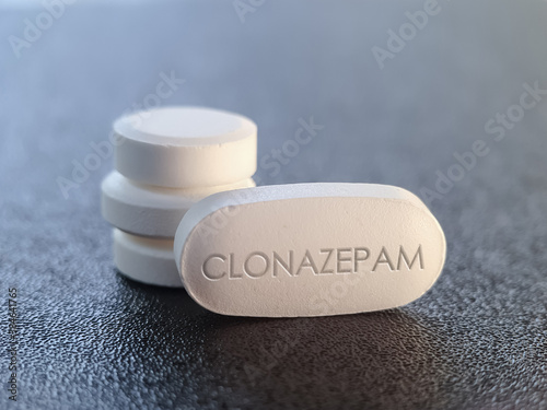 Clonazepam Pill for seizures and panic photo