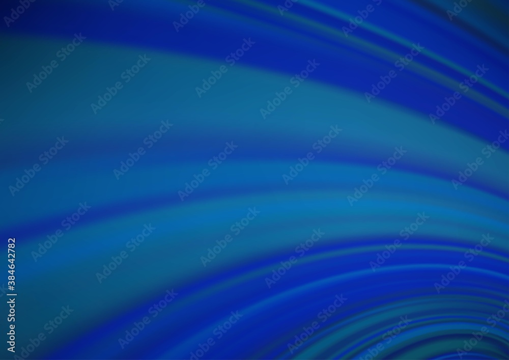 Dark BLUE vector blurred bright pattern. Dark BLUE vector blurred bright pattern.