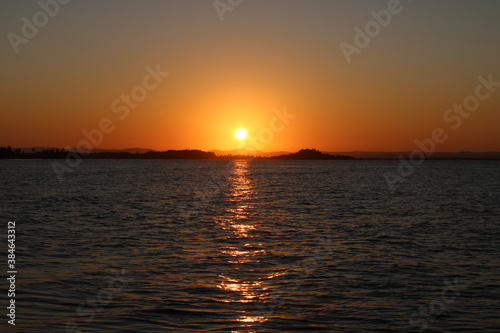 SUNSET ON THE BEACH 