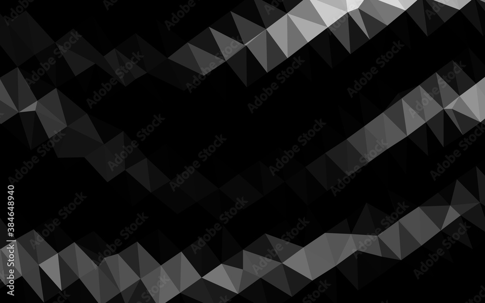 Light Silver, Gray vector abstract mosaic background. Light Silver, Gray vector abstract mosaic background.