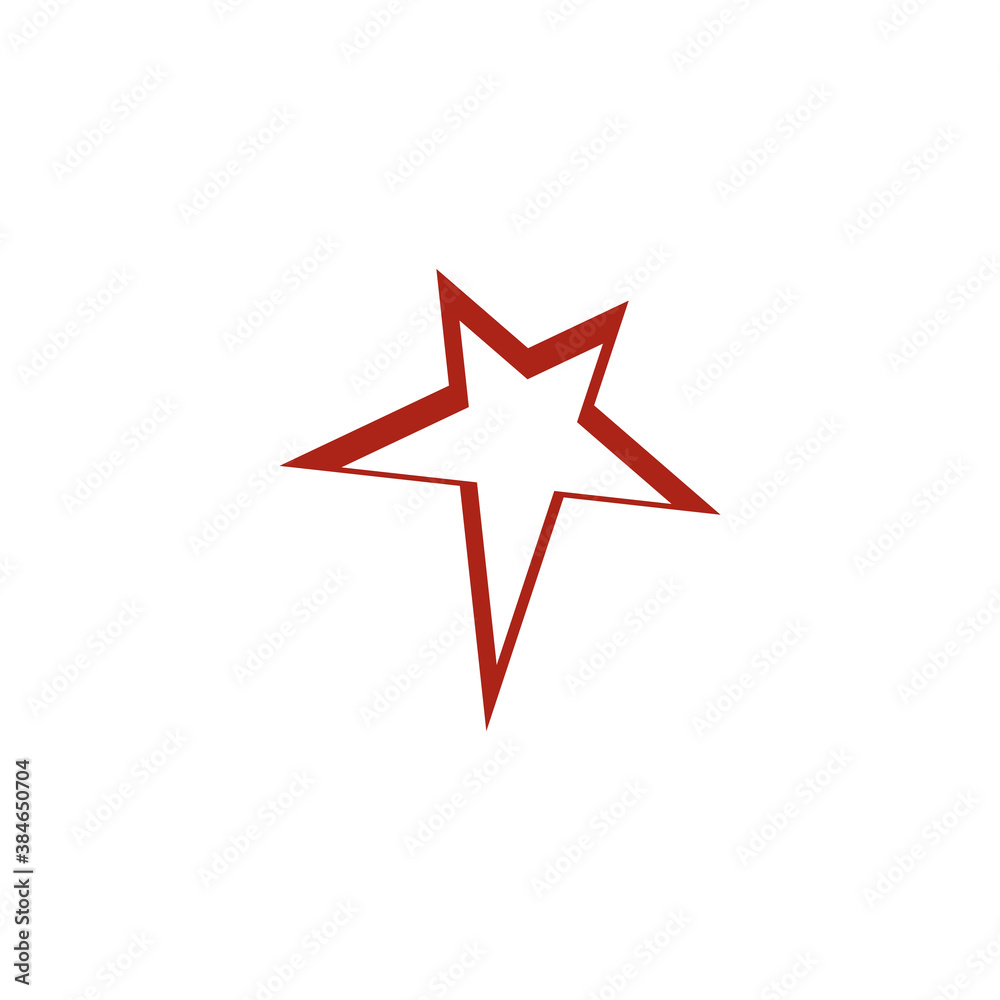 Star logo template vector icon illustration Star logo template vector icon illustration