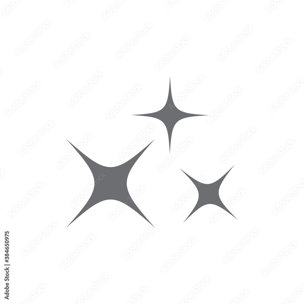 Star logo template vector icon illustration Star logo template vector icon illustration