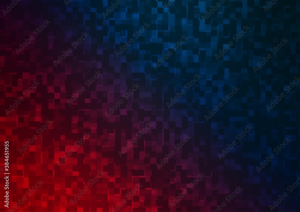 Dark Blue, Red vector background with rectangles. Dark Blue, Red vector background with rectangles.