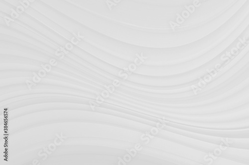 Abstract Background on isolated. Abstract white waves. © Likhit Wongphen