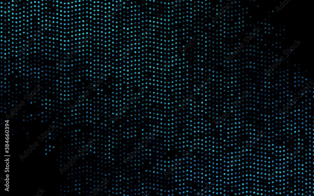 Dark BLUE vector background with bubbles. Dark BLUE vector background with bubbles.